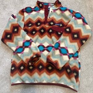 Patagonia Men's Zigzag Pattern Crewneck Sweater